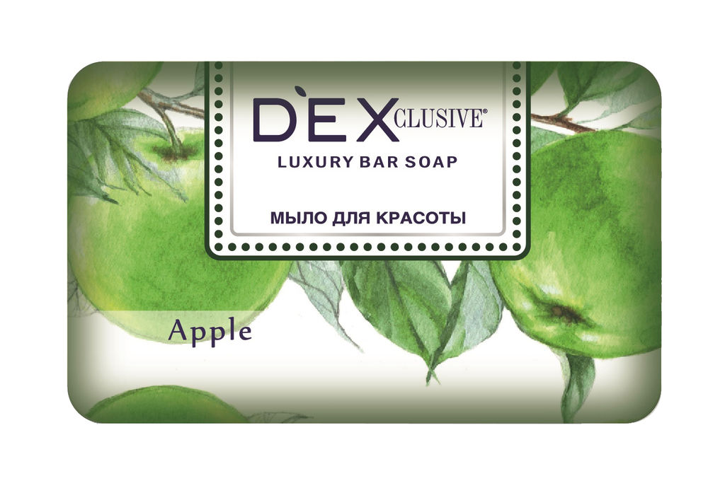 DexClusive Мыло для красоты Luxury Bar Soap, Apple