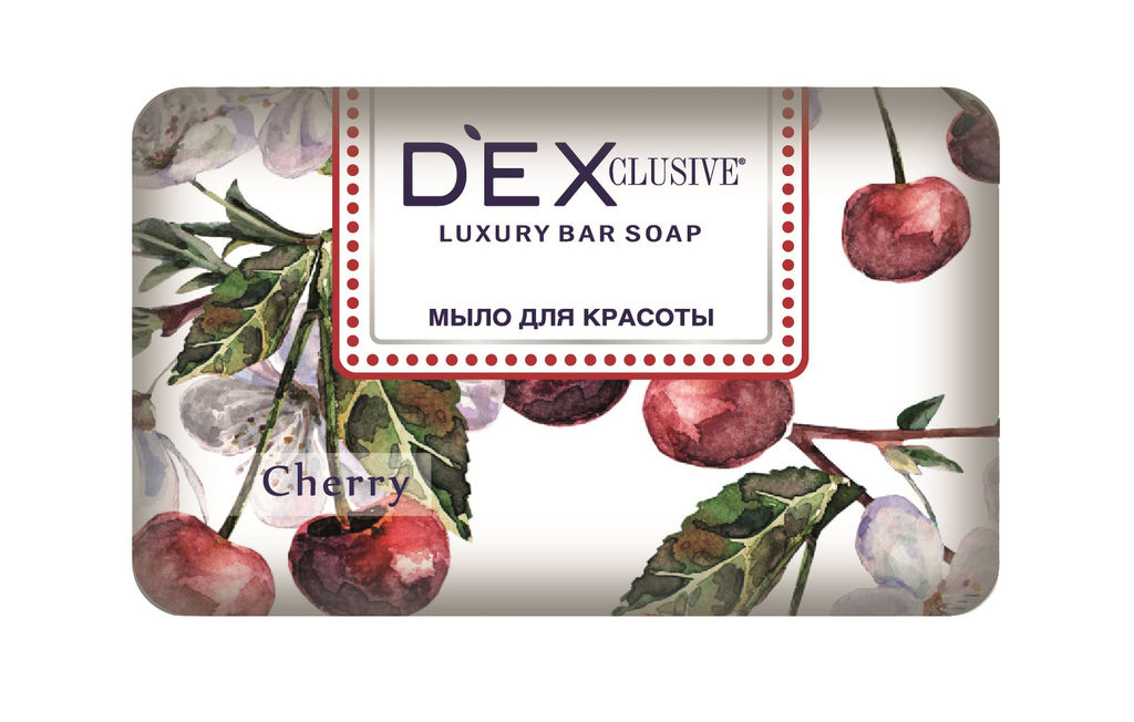 DexClusive Мыло для красоты Luxury Bar Soap, Cherry