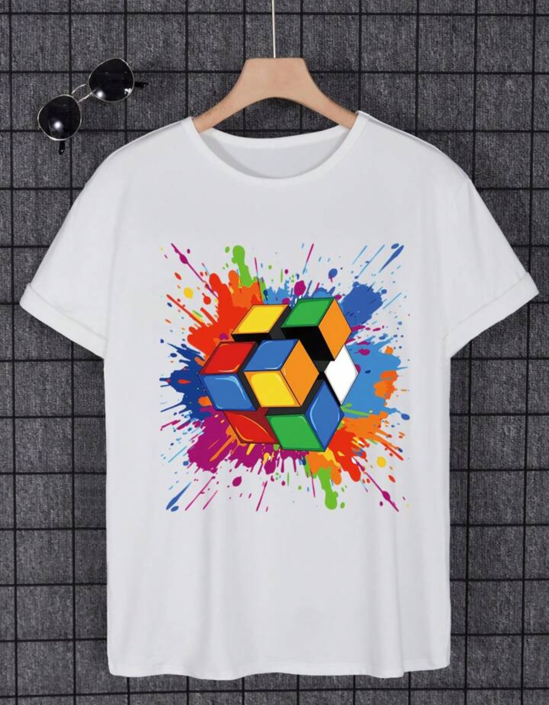 Teen Boys' Casual Fashionable Print T-Shirt