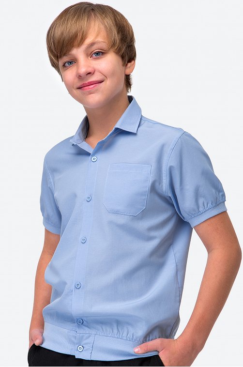 Артикул: HF1003MBL Рубашка для мальчика