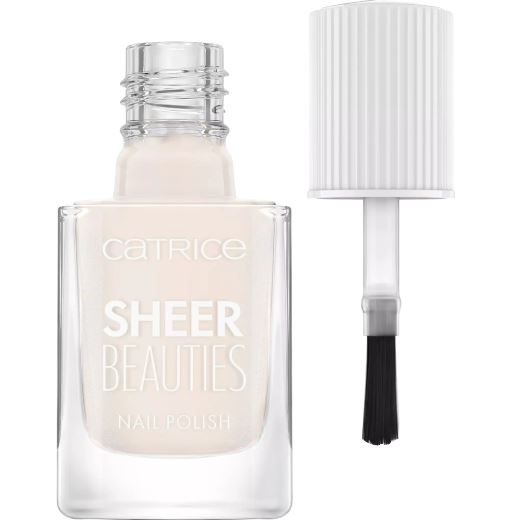 CATRICE Лак для ногтей Sheer Beauties Nail Polish, 010 Milky Not Guilty 10,5 млCATRICE Лак для ногтей Sheer Beauties Nail Polish, 010 Milky Not Guilty 10,5 мл