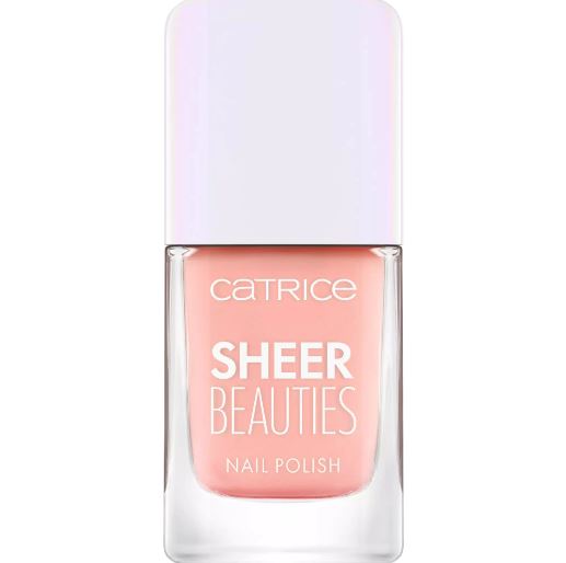 CATRICE Лак для ногтей Sheer Beauties Nail Polish, 050 Peach For The Stars 10,5 мл