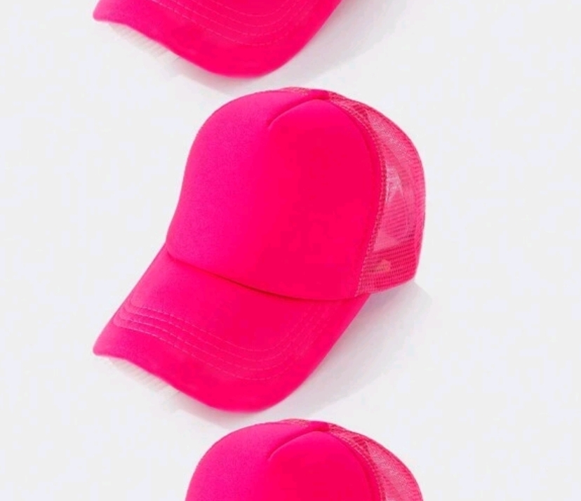 1 штука pcs Solid Color Casual Mesh Breathable Women Baseball Cap