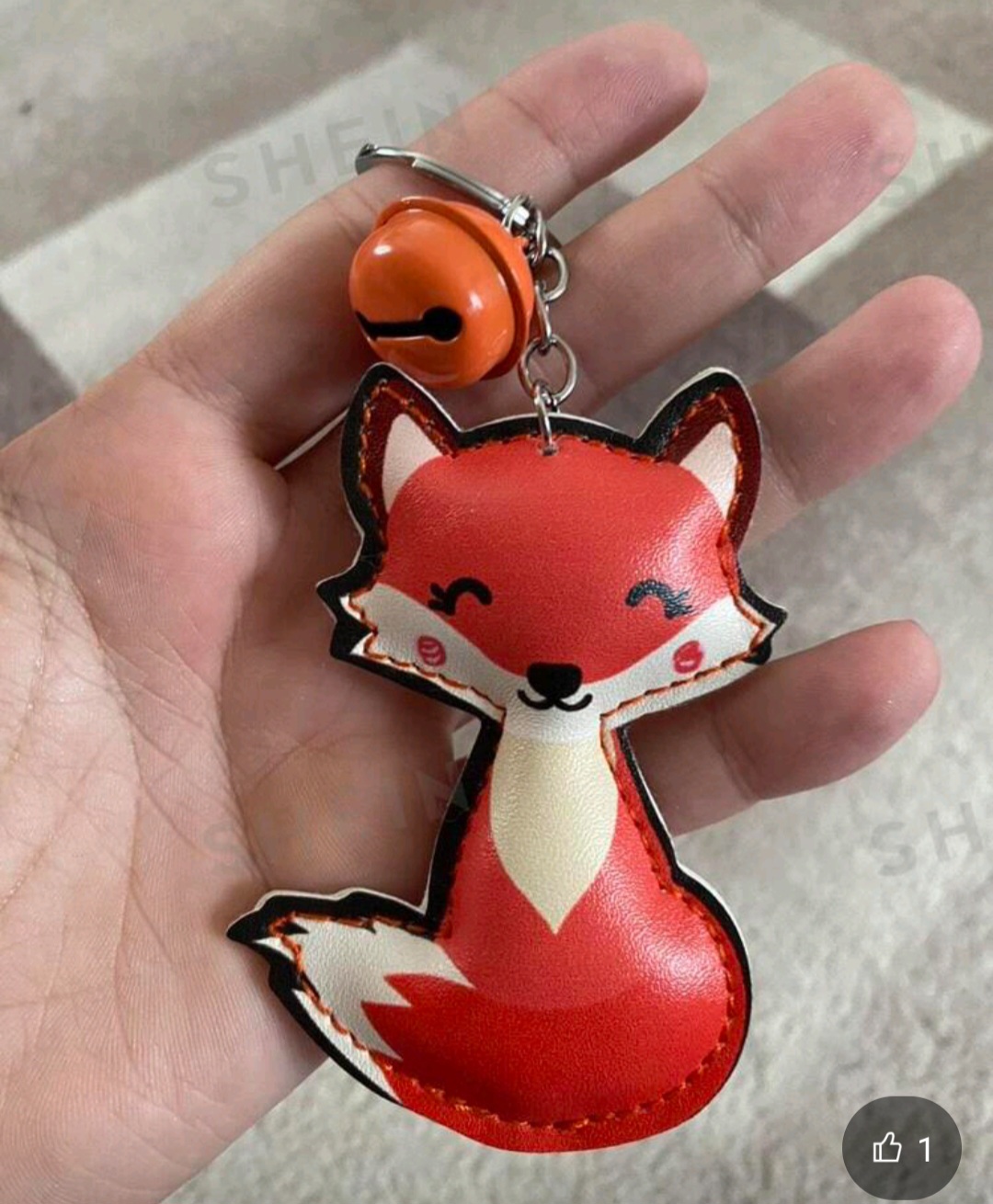 Bell & Fox Charm Keychain