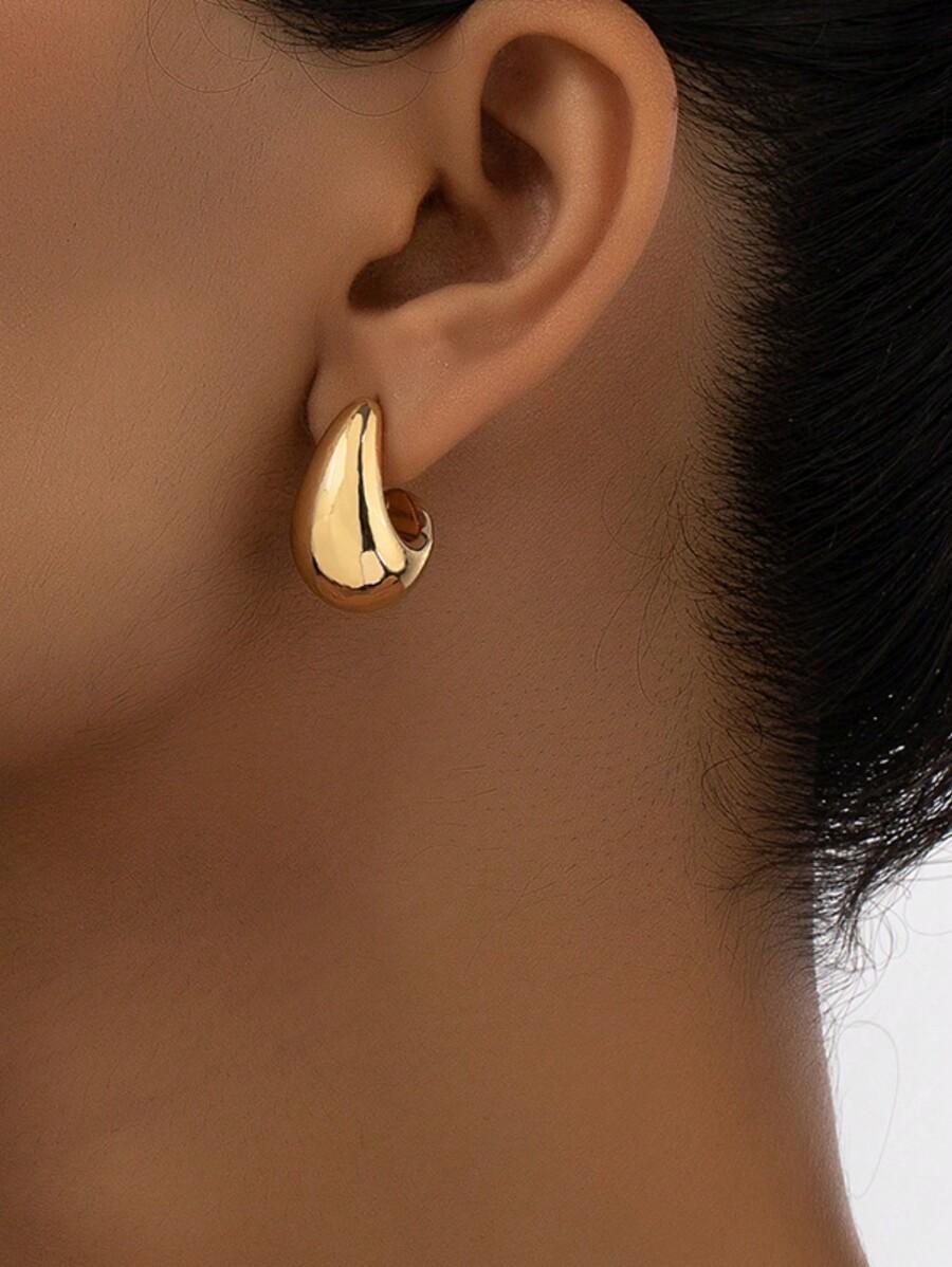 Ins Style Water Drop Shaped Best Selling Earrings, Simple And Cool, Creating A Unique Atmosphere In 2023. SKU: sj2403289443939194