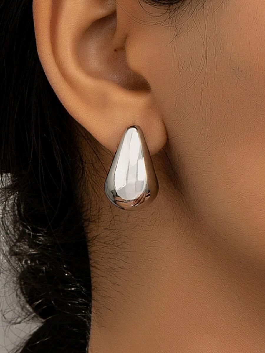 Ins Style Water Drop Shaped Best Selling Earrings, Simple And Cool, Creating A Unique Atmosphere In 2023. SKU: sj2403289443939194