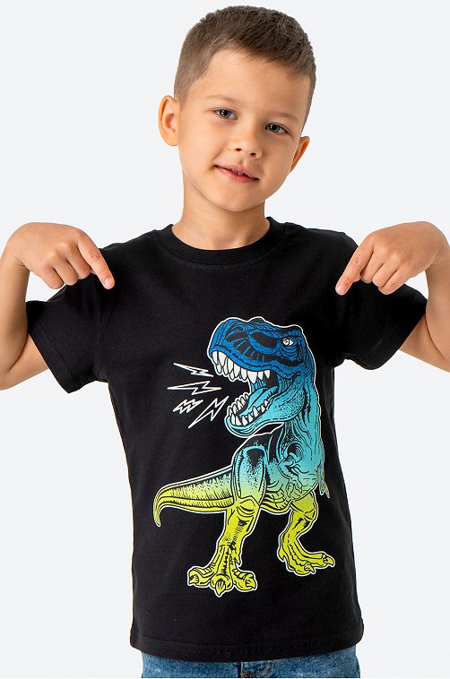 Артикул: BK0002M Хлопковая футболка для мальчика