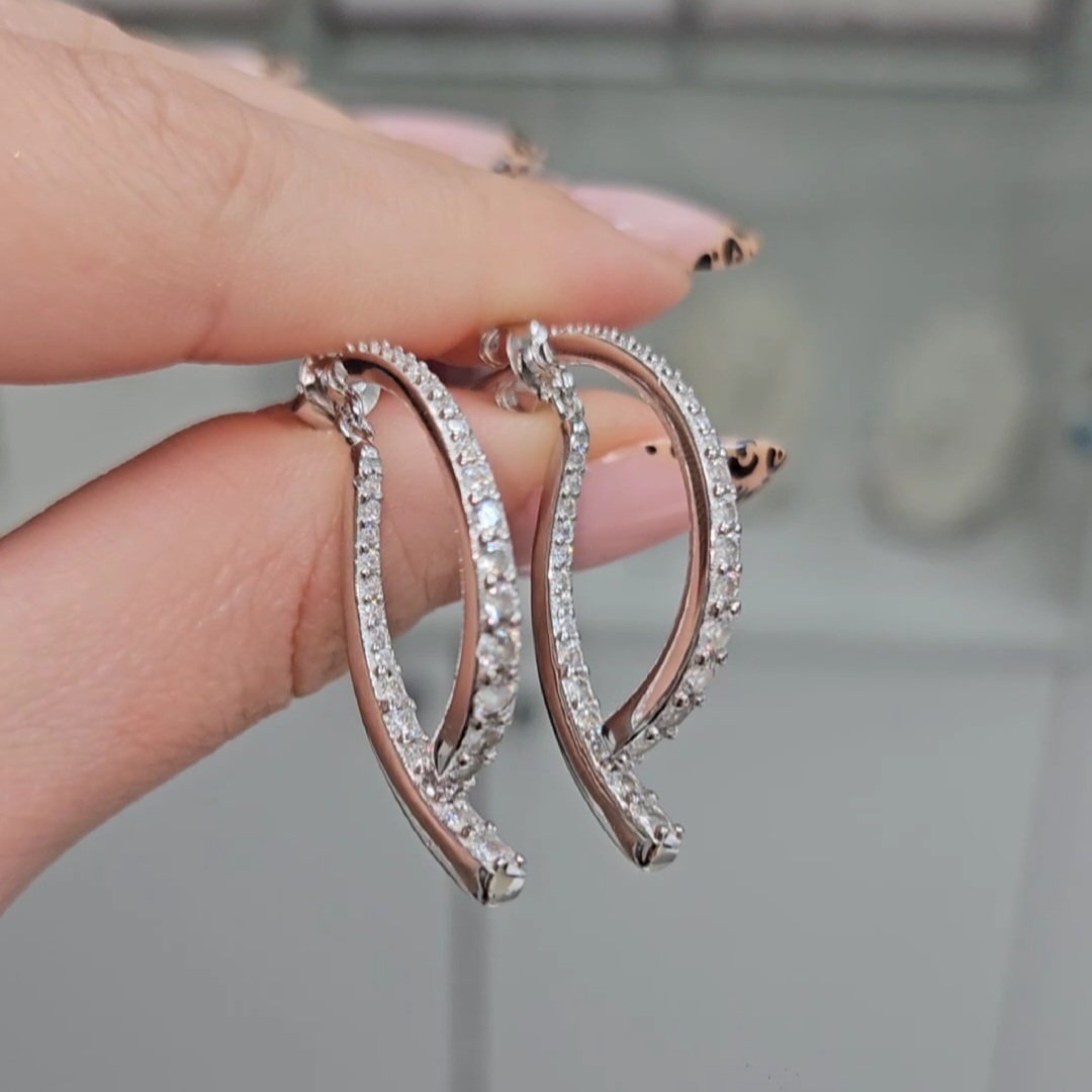 Серьги из Серебра 925 пробы