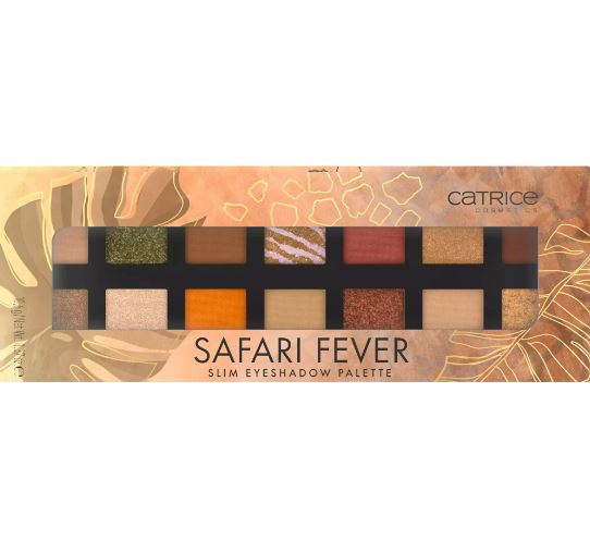 CATRICE Палетка теней для век Safari Fever Slim Eyeshadow Pallete, 010 10,6 г