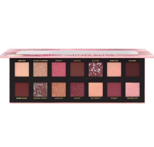 CATRICE Палетка теней для век Blooming Bliss Slim Eyeshadow Pallet, 020 10,6 г