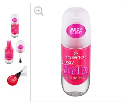 essence Лак-желе для ногтей glossy Jelly nail polish, 02 Candy Gloss 8 мл