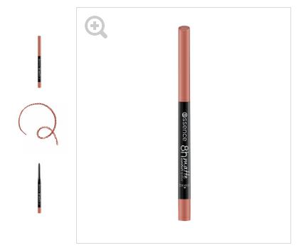 essence Карандаш для губ 8h matte comfort lipliner, 03 Soft Beige 0,3 г