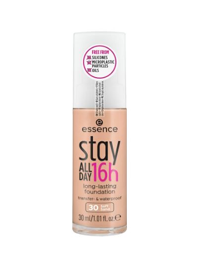 essence Основа тональная Stay All Day, 30 Soft Sand 30 мл