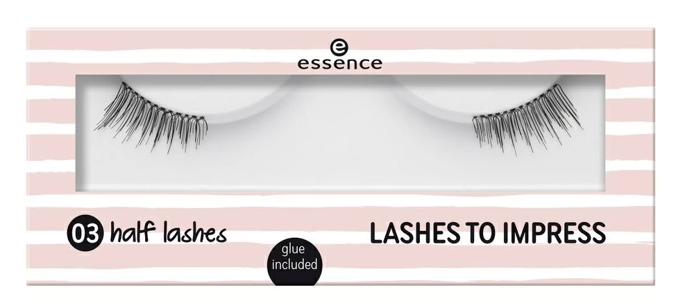 ssence Накладные ресницы Lashes To Impress, 03 на внешние уголки глаз