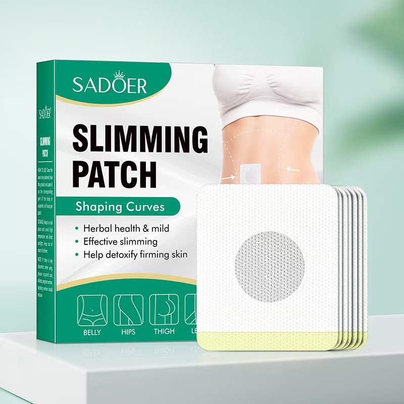 SADOER Пластырь для похудения SLIMMING PATCH, антицеллюлитный, растительный экстракт, 30шт.