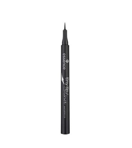 Подводка для глаз Waterproof eyeliner Tiny tip liner, 01 Deep black глубокий черный