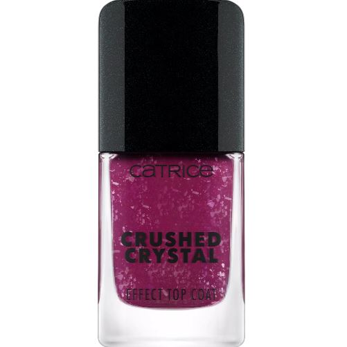 Топовое покрытие для ногтей Crushed Crystal Effect Top Coat, 010 Amethyst Aura