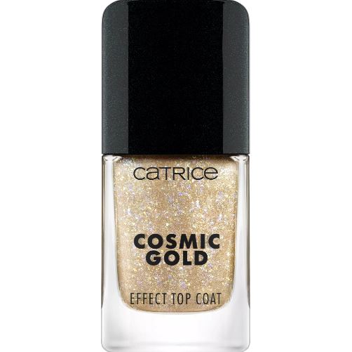 Топовое покрытие для ногтей Cosmic Gold Effect Top Coat, 030 Celestial Light