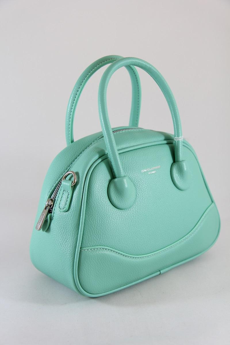 Сумка женская из кожзаменителя David Jones Арт.:CM 6966 Aqua Green