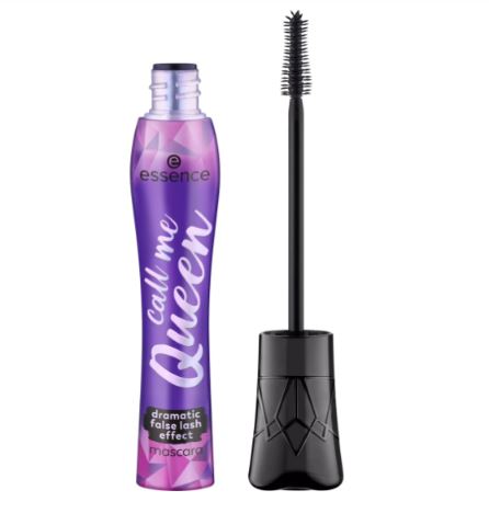 Тушь для ресниц удлинение и объём call me Queen dramatic false lash effect mascara essence Германия