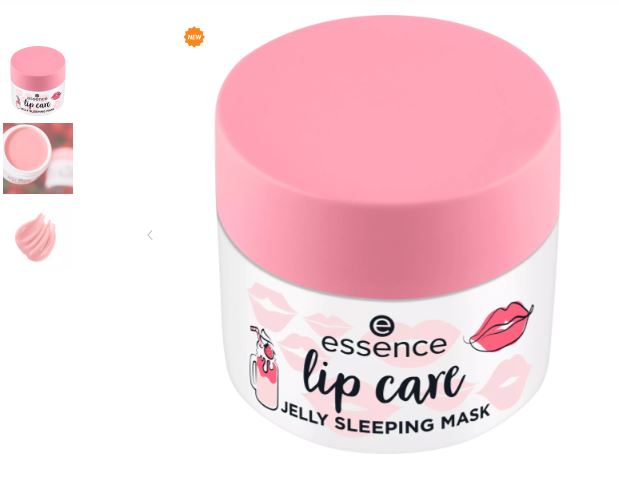 Маска для губ lip care Jelly Sleeping Mask, 02 Strawberry Milkshake essence Германия