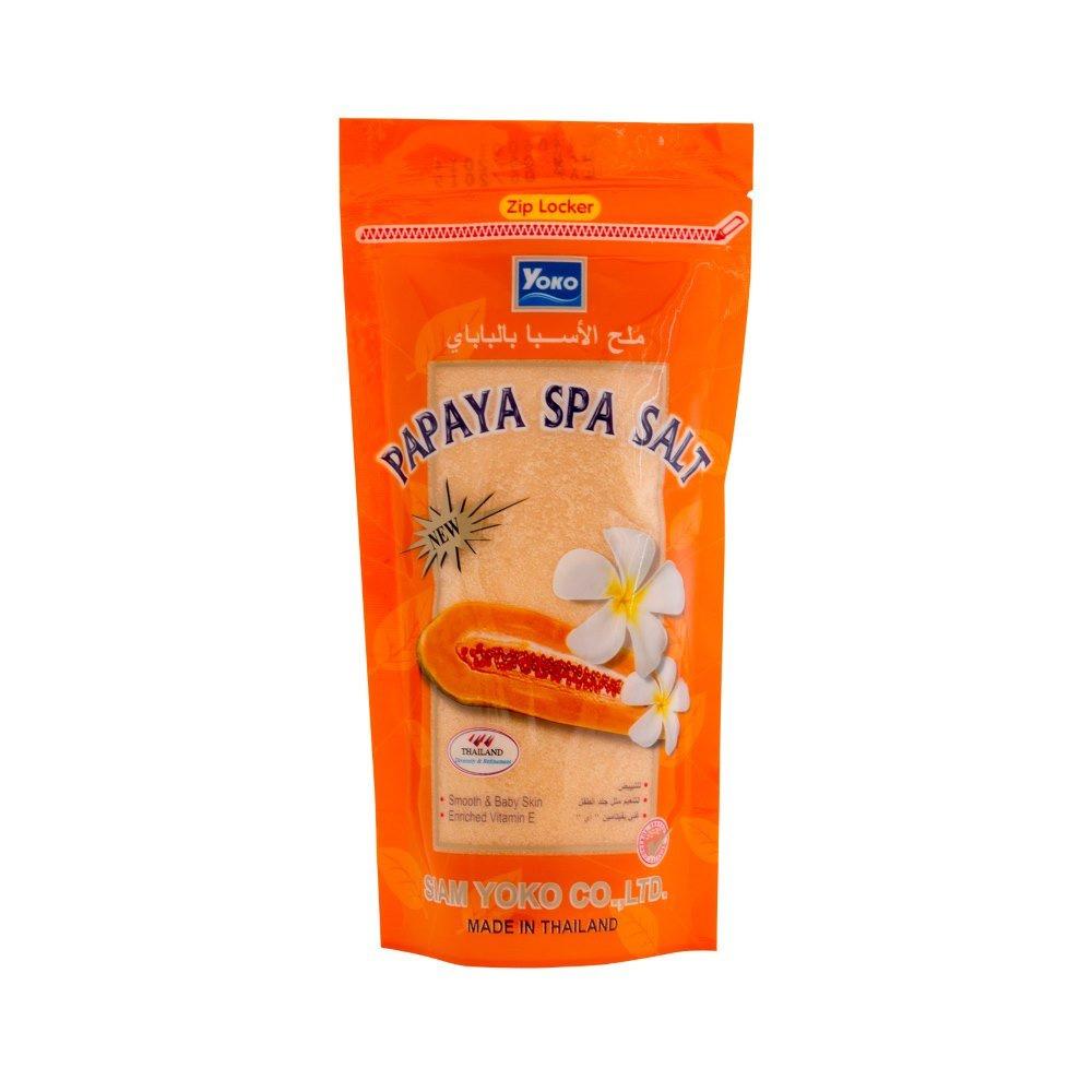 ПРИСТРОЙ!!! [YOKO] Скраб для тела солевой ПАПАЙЯ Yoko Siam Papaya Spa Salt, 300г