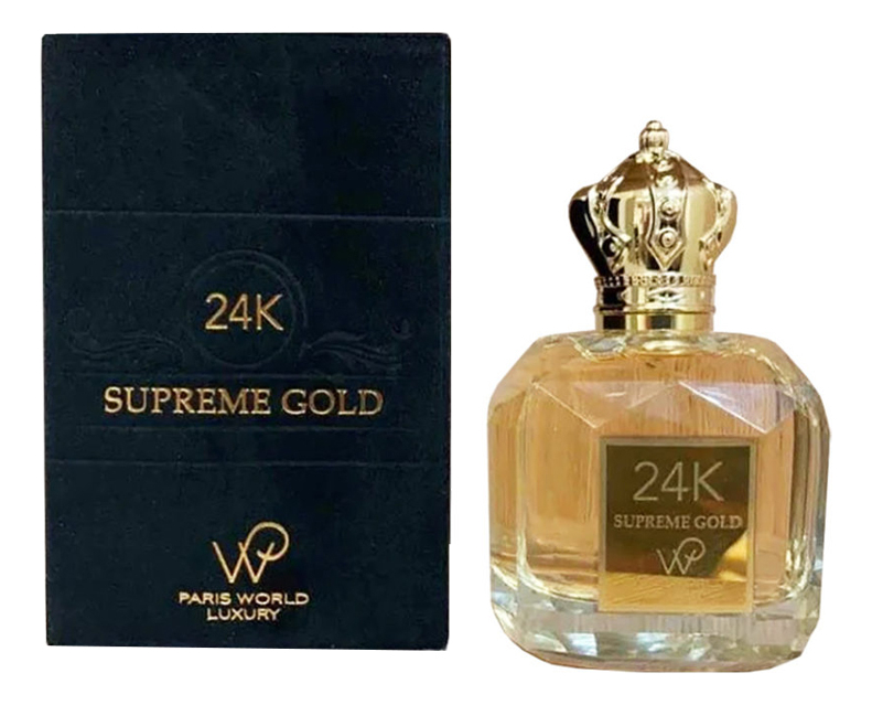 PARIS WORLD LUXURY 24K SUPREME GOLD 100ML EDP WOMEN