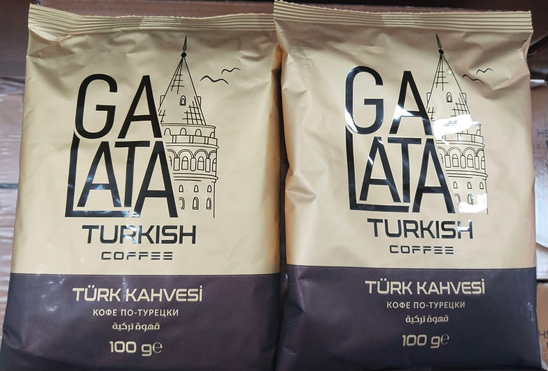 орг 13% Кофе Galata молотый Турция 100 гр.