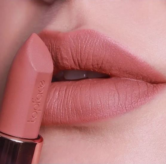 Тестер  .test Topface Помада матовая устойчивая Instyle "Matte Lipstick" тон 02,теплый мед -РТ155(4