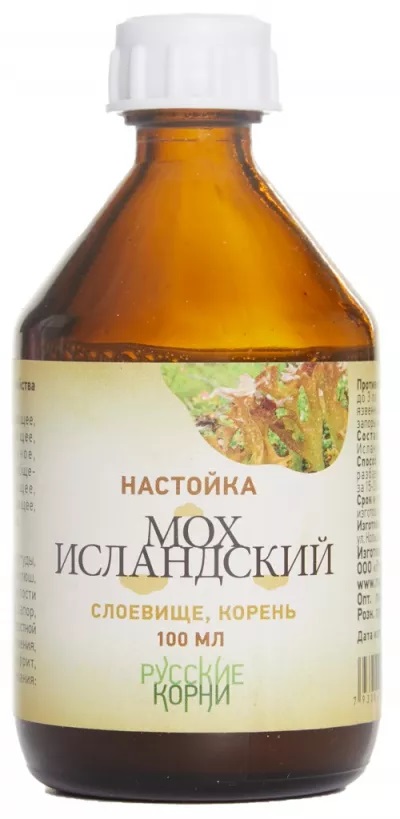 Настойка исландского мха, 100 мл