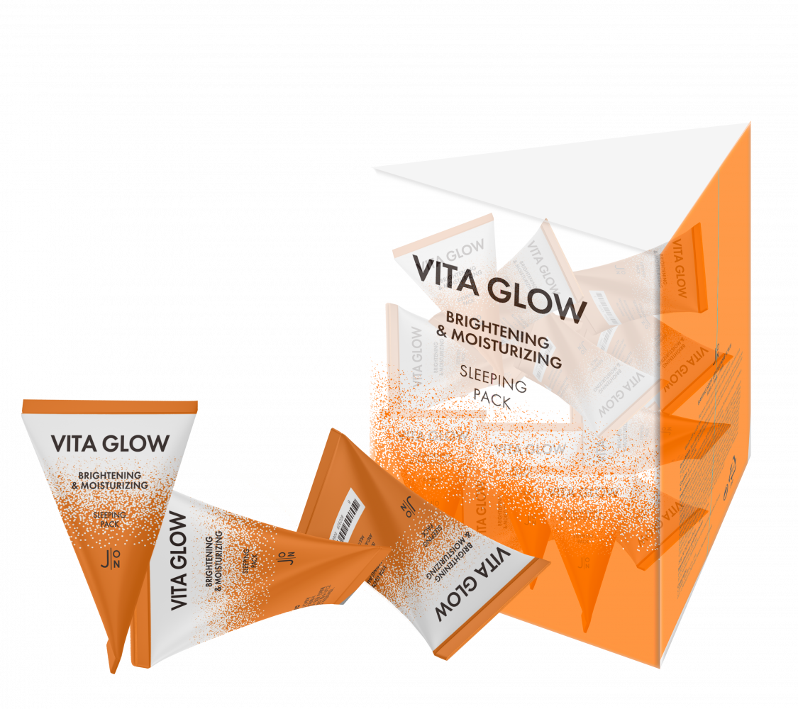 Цена за 1 саше [J:ON] ВИТАМИНЫ  Маска для лица Vita Glow Brightening&Moisturizing Sleeping Pack