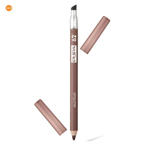 Карандаш для век с аппликатором Multiplay Eye Pencil, 62 золотой коричневый Pupa Италия