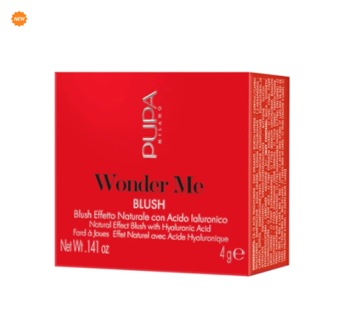 Румяна для лица Wonder Me Blush, 001 Заинтересуй меня Pupa Италия