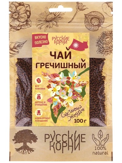 Чай гречишный. Общеукрепляющий, для иммунитета, 100 г