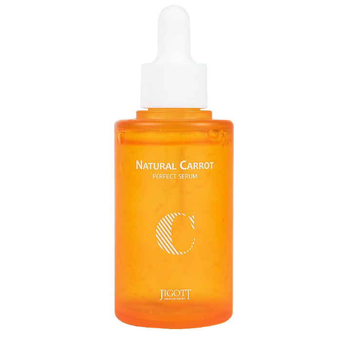 Остаточный срок годности менее 6 мес. [JIGOTT] Сыворотка для лица МОРКОВЬ Natural Carrot Perfect Serum, 50 мл