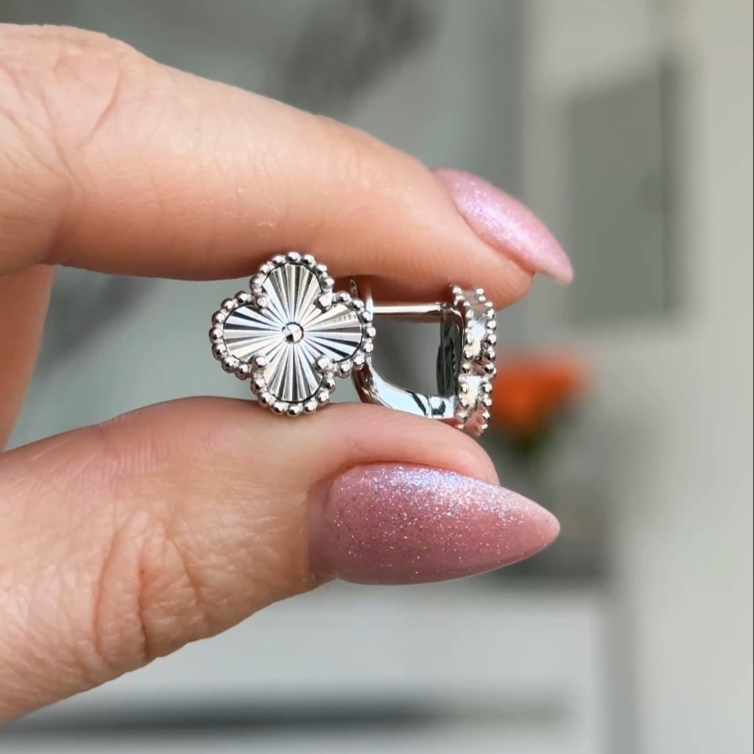 Серьги Серебро 925 пробы diana05