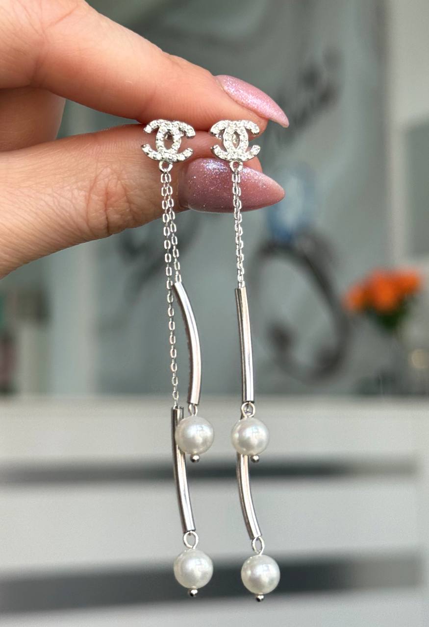 Серьги Серебро 925 пробы diana05