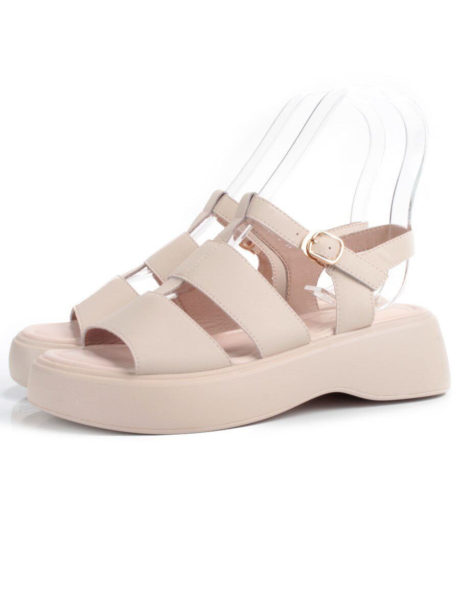 08-PEY257-5 LT. PINK Босоножки женские (натуральная кожа)