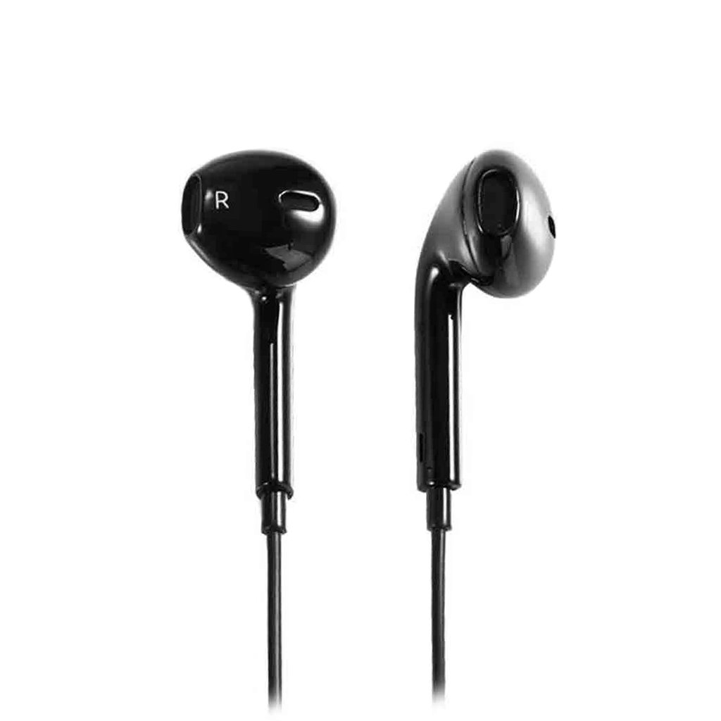 Проводные наушники с микрофоном вкладыши - MD827ZM Jack 3,5 (black)