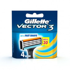 Gillette Vector 3 + (4шт) EvroPack orig