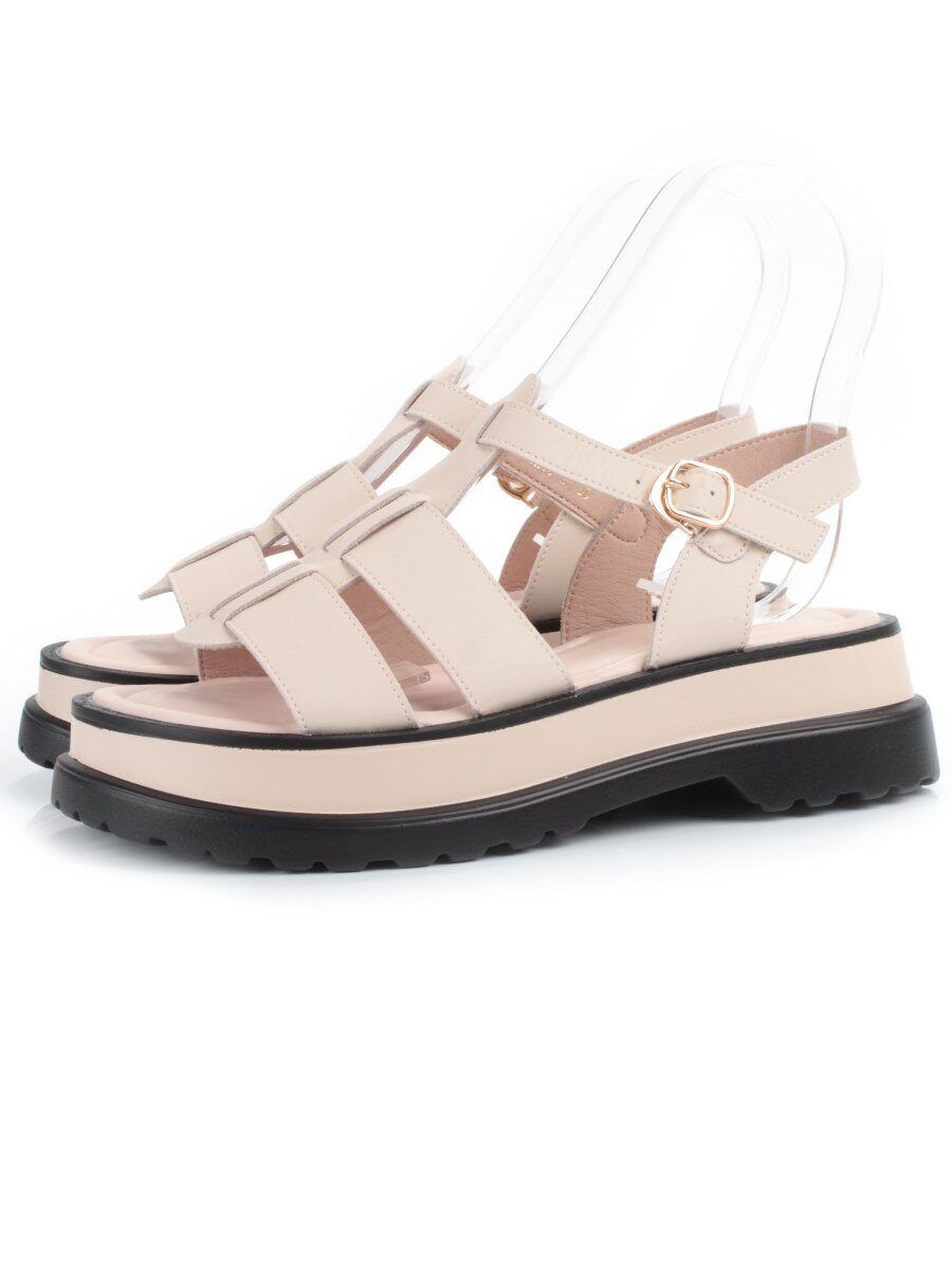 08-PEY255-5 LT. PINK Босоножки женские (натуральная кожа)