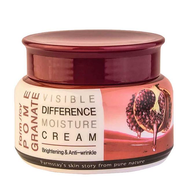 -40%  Farm Stay Антивозрастной крем для лица / Visible Difference Moisture Cream Pomegranate, 100 г