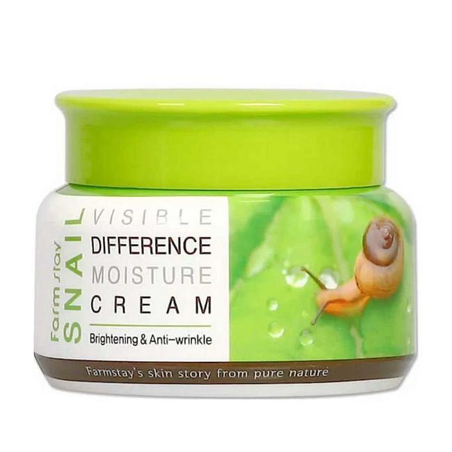 -40%  Farm Stay Крем для лица с экстрактом слизи улитки / Snail Visible Difference Moisture Cream, 100 г