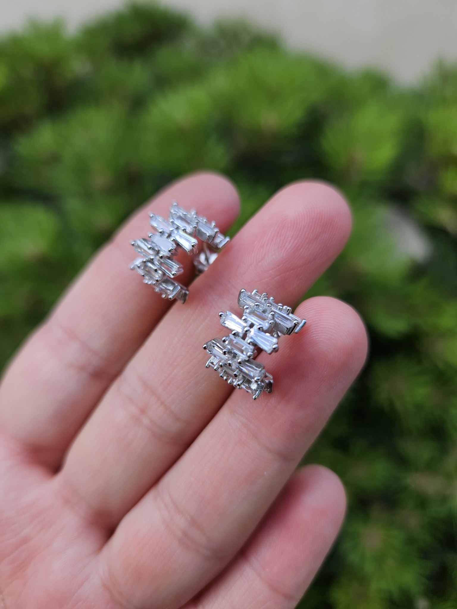 Серьги Серебро 925 пробы kf