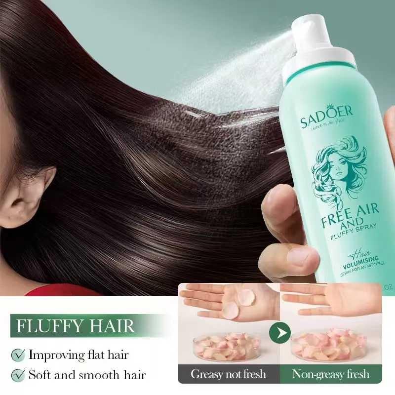 SADOER Спрей для объема волос придающий ощущение воздушности Free Air and Fluffy Spray, 150 мл