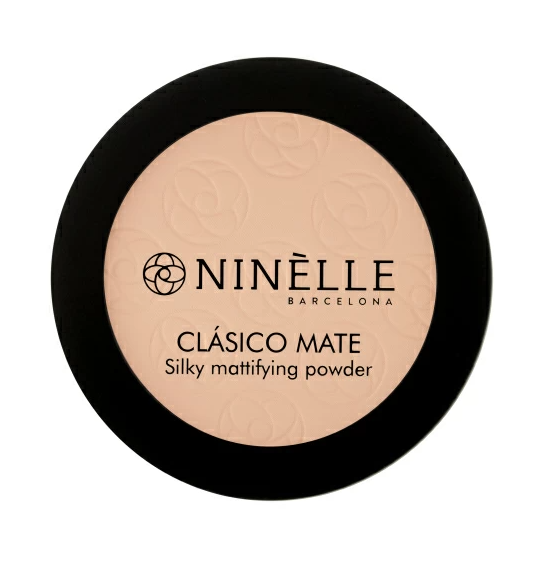 Ninelle Испания Пудра легкая матовая Clasico Mate, 201 светлый бежевый