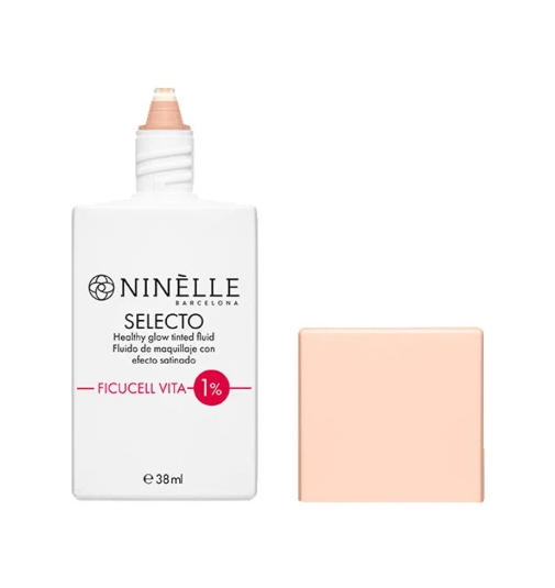 Ninelle Испания Тональный крем-флюид с эффектом здорового сияния Selecto, 244 розово-бежевый