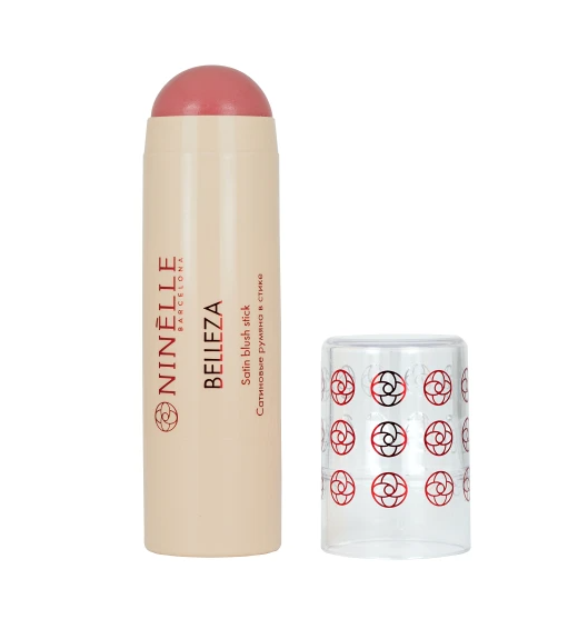 Ninelle Испания Румяна сатиновые в стике Belleza, 423 нежный розовый Ninelle Испания