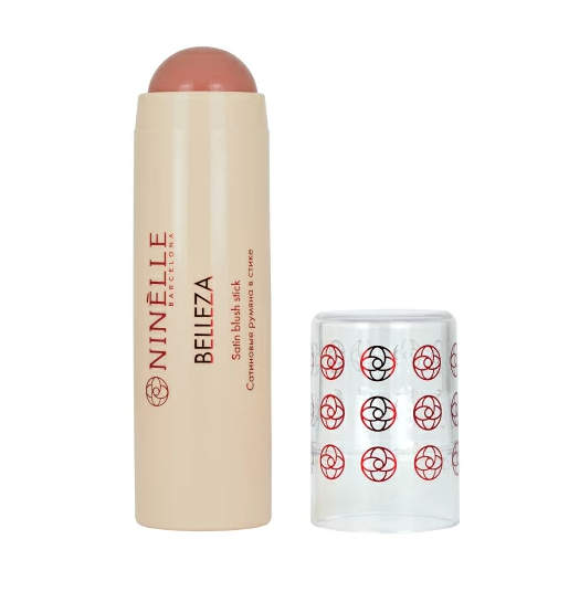 Ninelle Испания Румяна сатиновые в стике Belleza, 424 розовый нюд Ninelle Испания