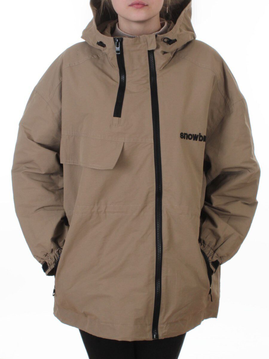 3103 BEIGE Куртка демисезонная женская (100% гр. холлофайбер)